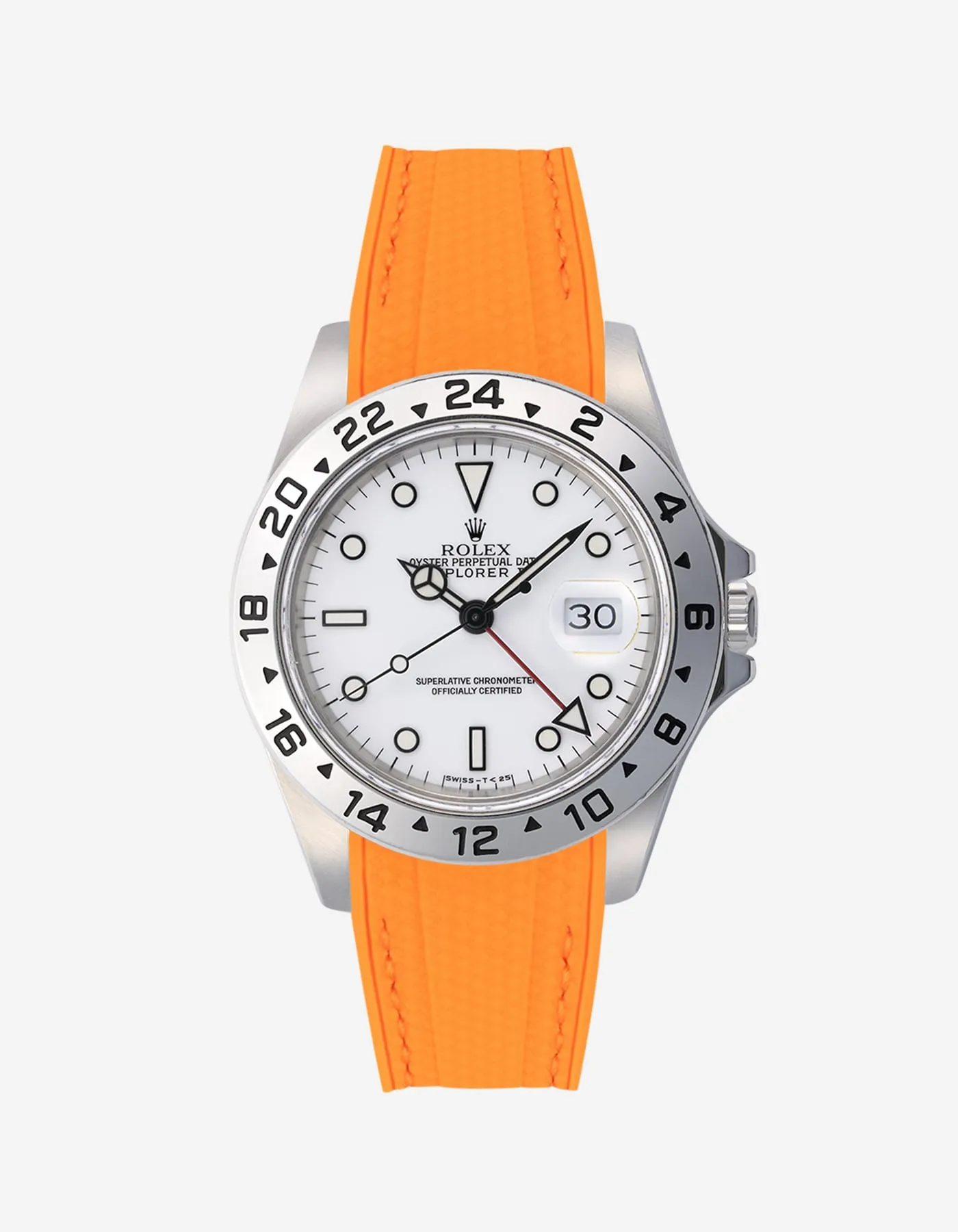 Vertech Rubber Strap for Rolex Explorer II 16570