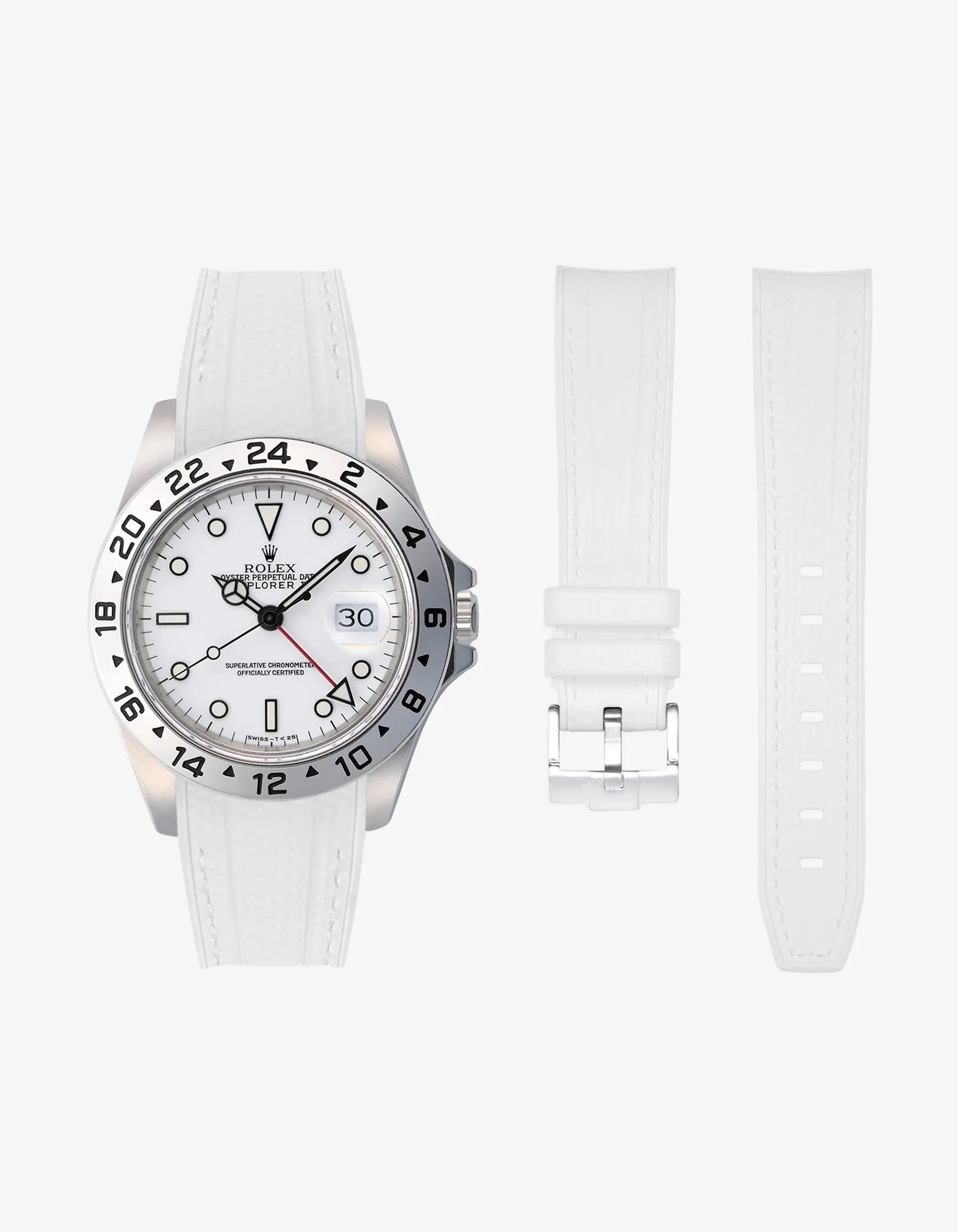Vertech Rubber Strap for Rolex Explorer II 16570