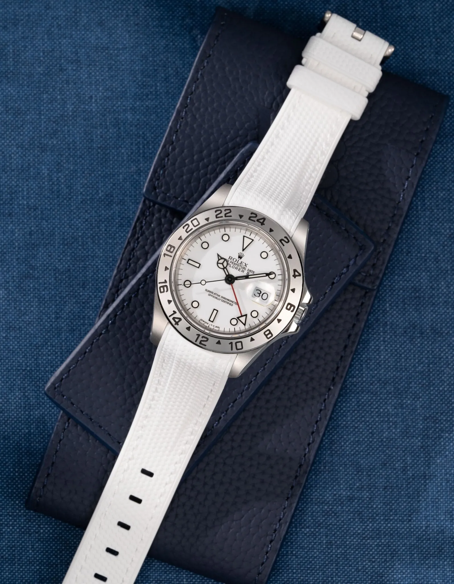 Vertech Rubber Strap for Rolex Explorer II 16570