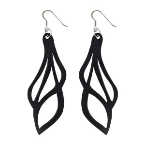 Vine Lightweight Rubber Earrings