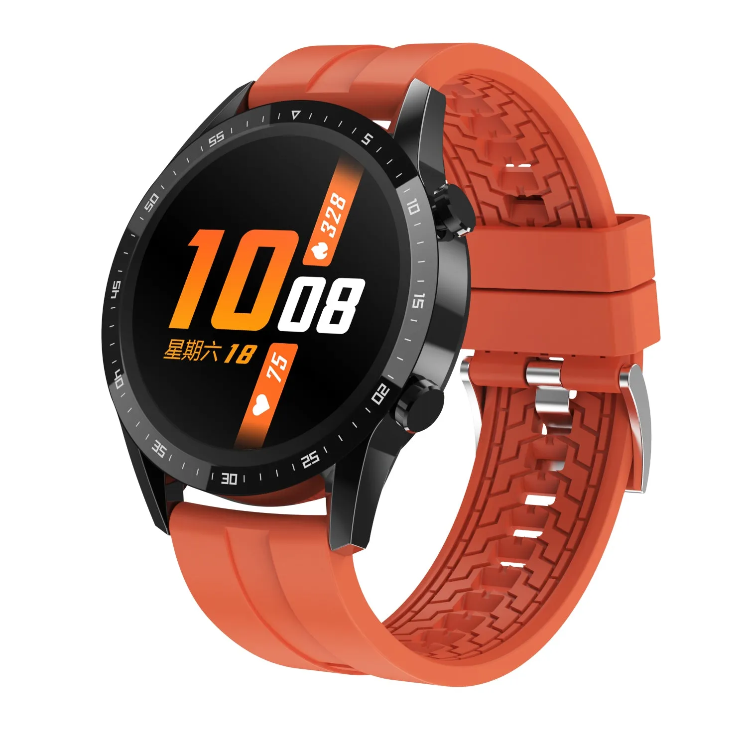 W26 smartwatch ip68 Newest  2020 body temperature water proof woman man relojes  L13 T30 smart watch