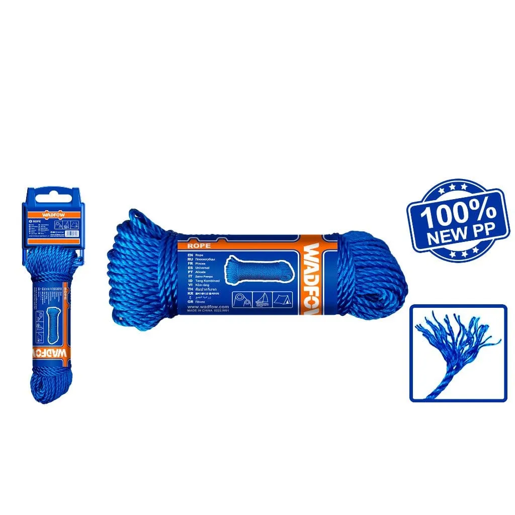 Wadfow Polypropylene Monofilament Twist Rope 4mm, 6mm, 8mm & 10mm - WRZ1304, WRZ1306, WRZ1308 & WRZ1310