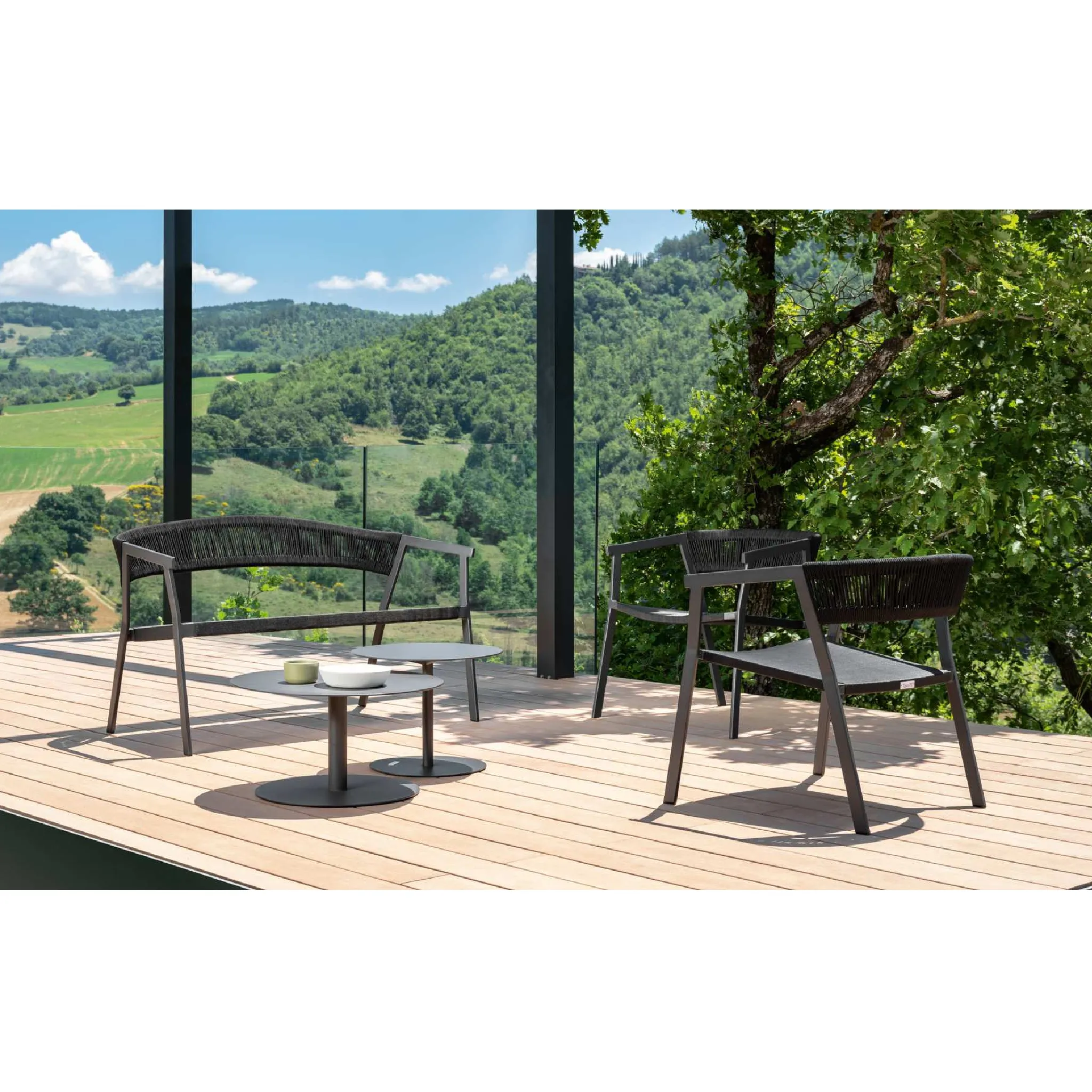 Weave Rope Outdoor Lounge Armchair | Talenti Key
