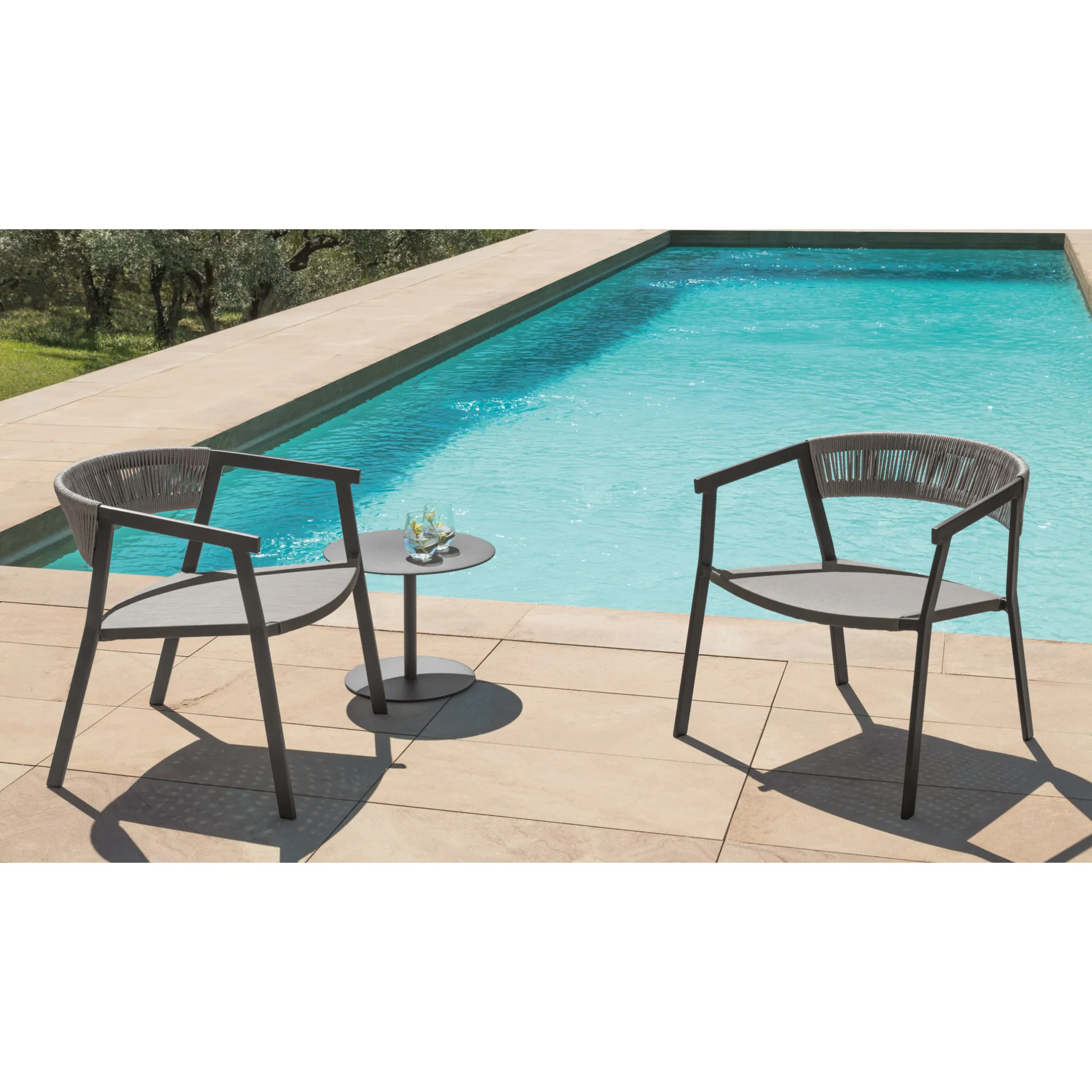 Weave Rope Outdoor Lounge Armchair | Talenti Key
