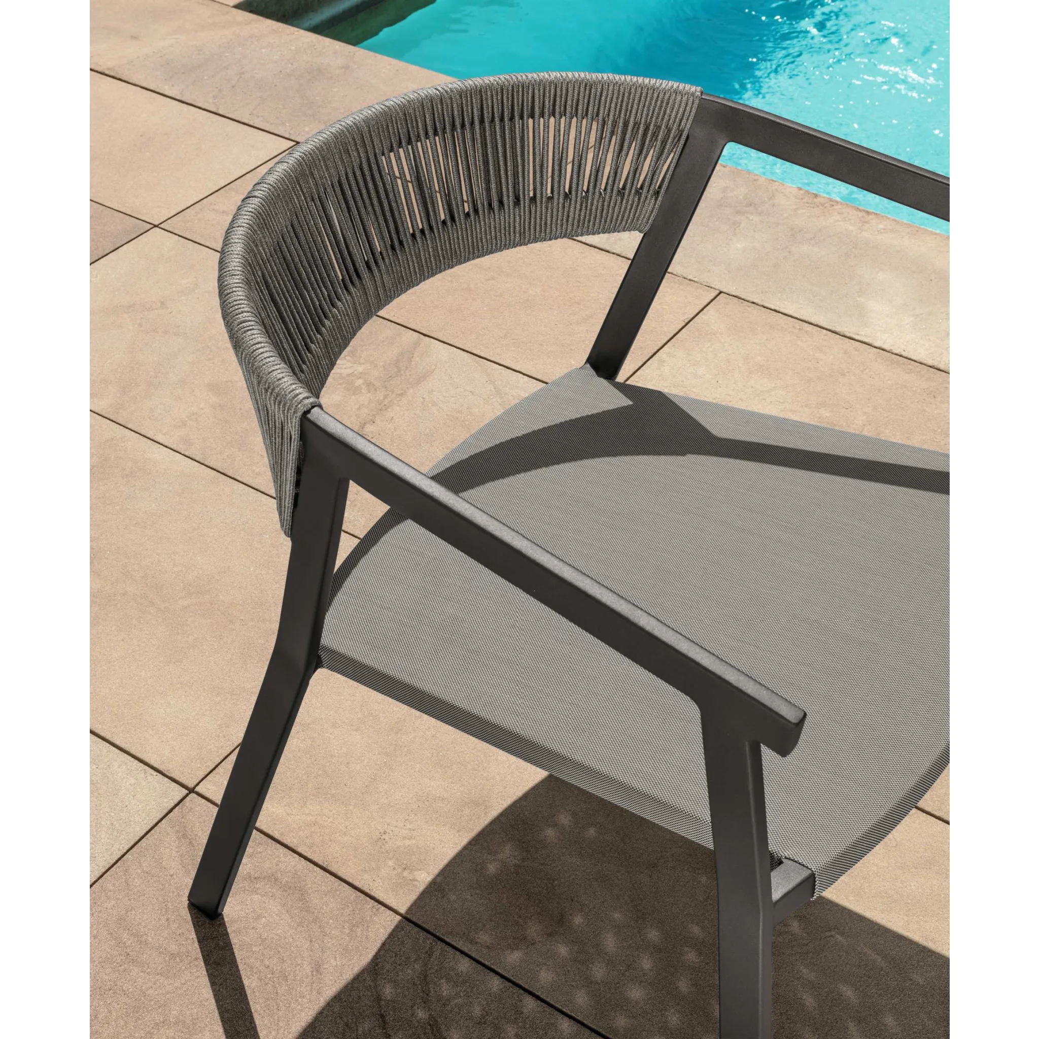 Weave Rope Outdoor Lounge Armchair | Talenti Key