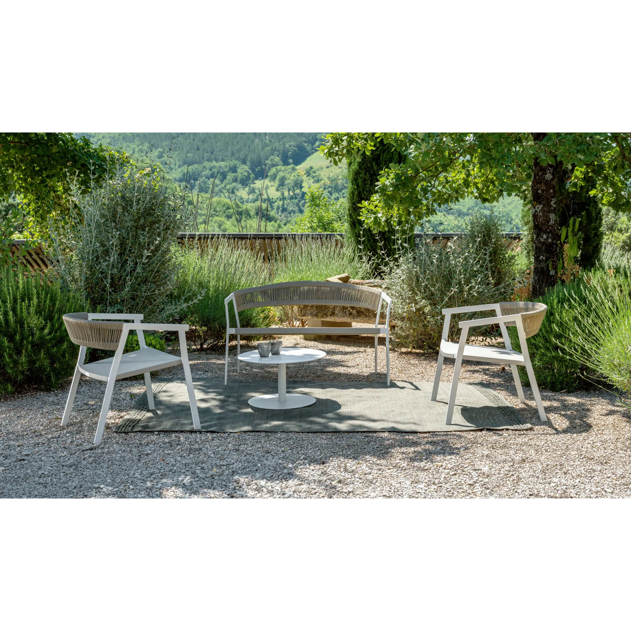 Weave Rope Outdoor Lounge Armchair | Talenti Key