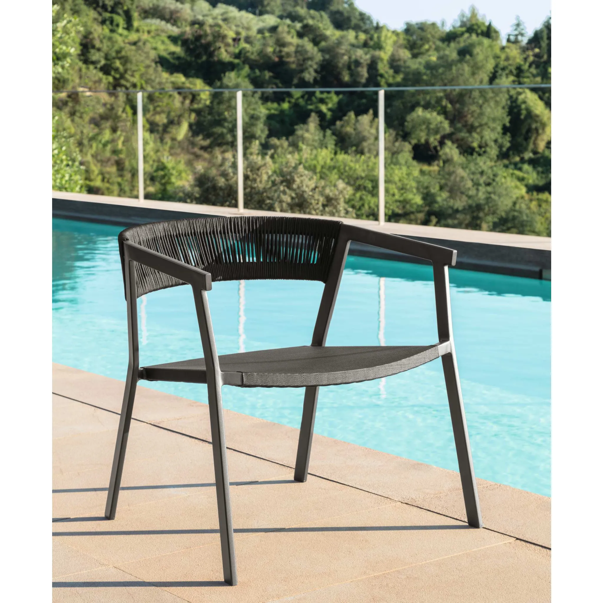 Weave Rope Outdoor Lounge Armchair | Talenti Key