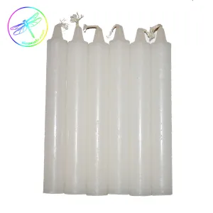 White Taper Candle
