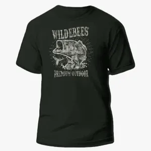 Wildebees Mens Bass Tp Short Sleeve Tee Fatigue