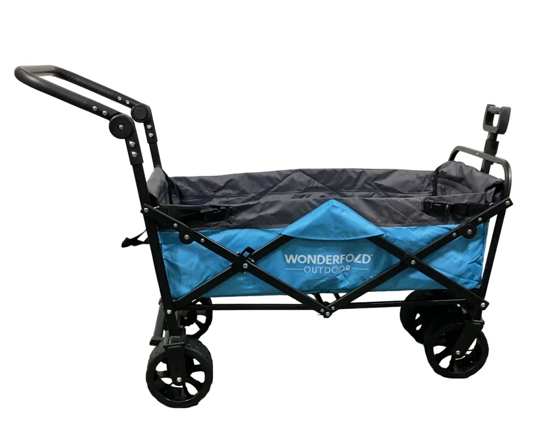 Wonderfold S3 Outdoor Utility Wagon, Aqua Grey