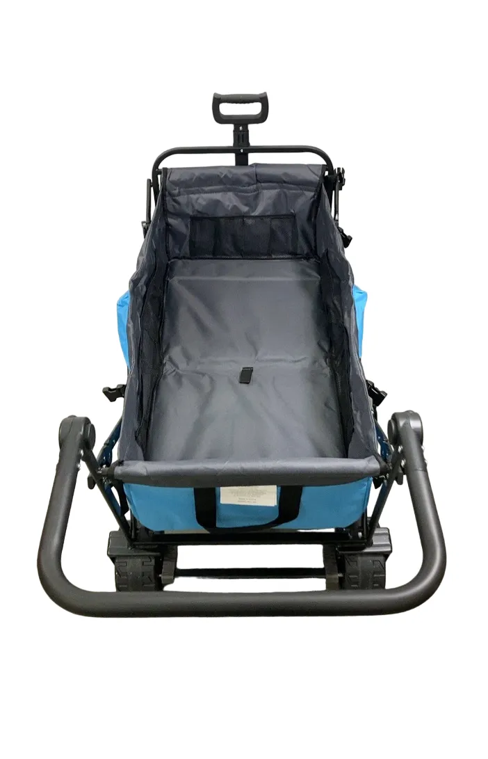 Wonderfold S3 Outdoor Utility Wagon, Aqua Grey