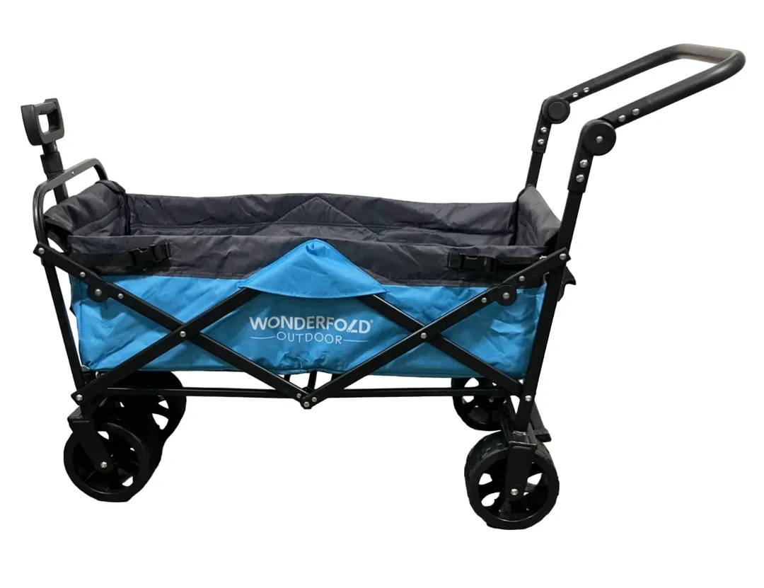Wonderfold S3 Outdoor Utility Wagon, Aqua Grey