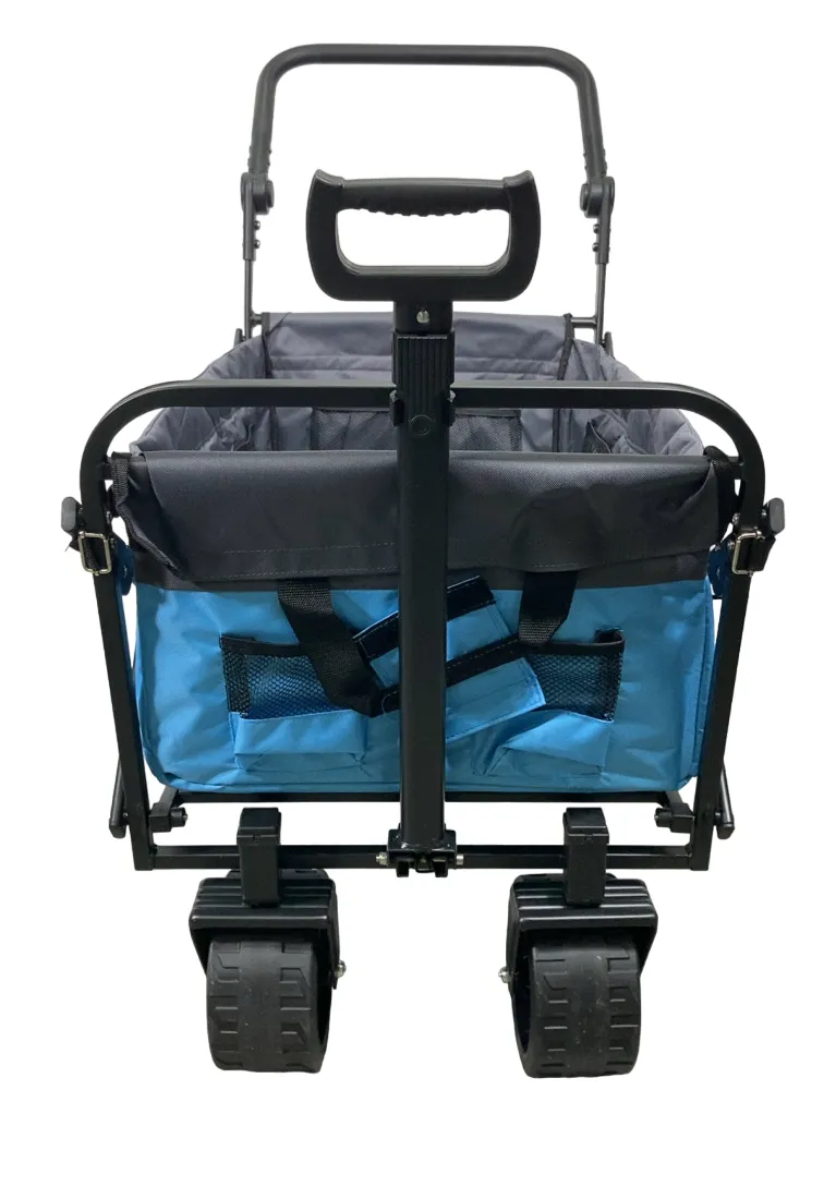 Wonderfold S3 Outdoor Utility Wagon, Aqua Grey
