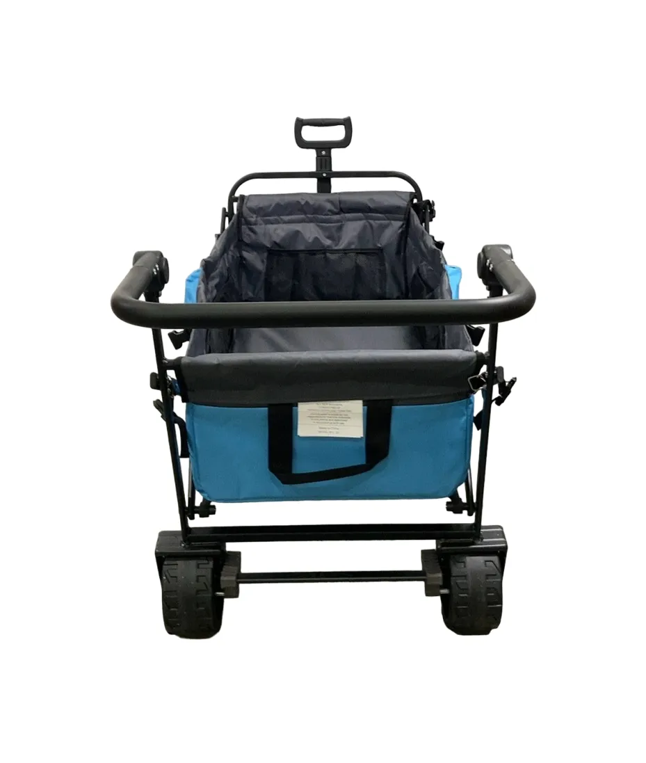 Wonderfold S3 Outdoor Utility Wagon, Aqua Grey