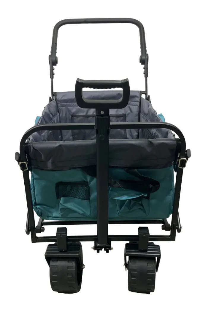 Wonderfold S3 Outdoor Utility Wagon, Aqua Grey