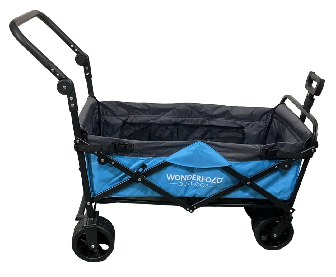 Wonderfold S3 Outdoor Utility Wagon, Aqua Grey
