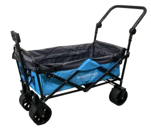 Wonderfold S3 Outdoor Utility Wagon, Aqua Grey