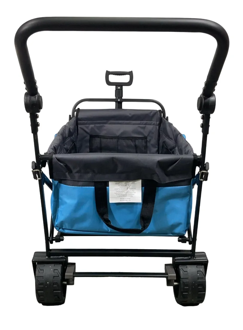 Wonderfold S3 Outdoor Utility Wagon, Aqua Grey
