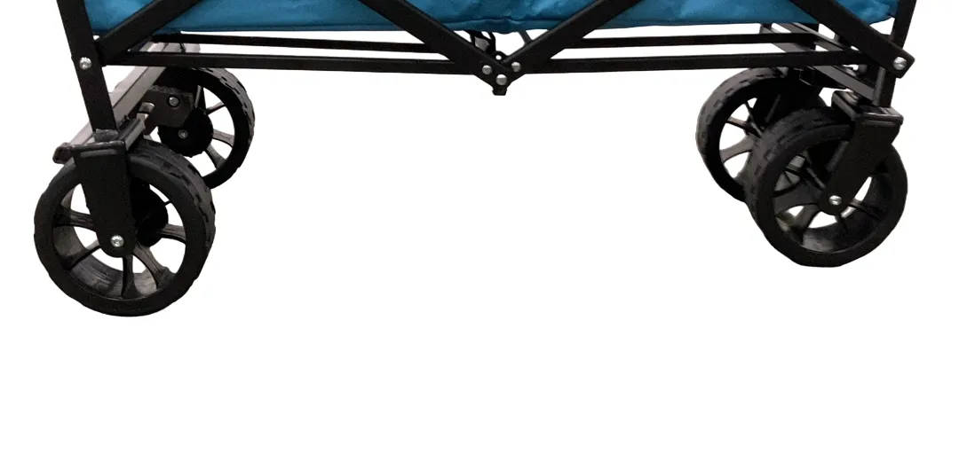 Wonderfold S3 Outdoor Utility Wagon, Aqua Grey