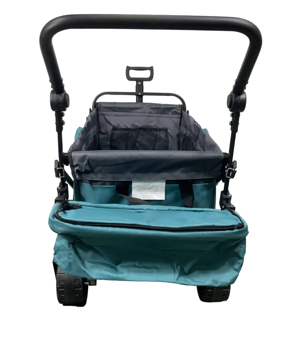 Wonderfold S3 Outdoor Utility Wagon, Aqua Grey