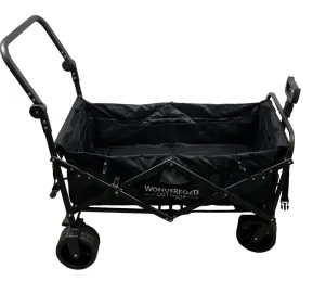 Wonderfold S3 Outdoor Utility Wagon, Black