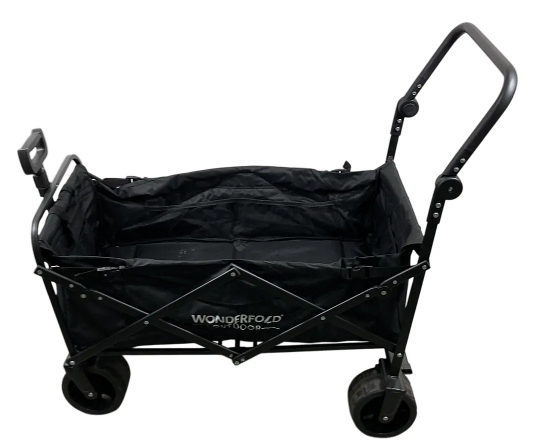 Wonderfold S3 Outdoor Utility Wagon, Black