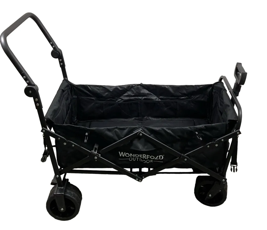 Wonderfold S3 Outdoor Utility Wagon, Black