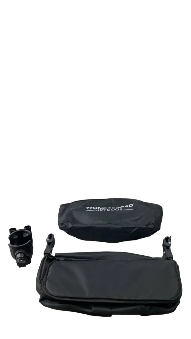 Wonderfold S3 Outdoor Utility Wagon, Black
