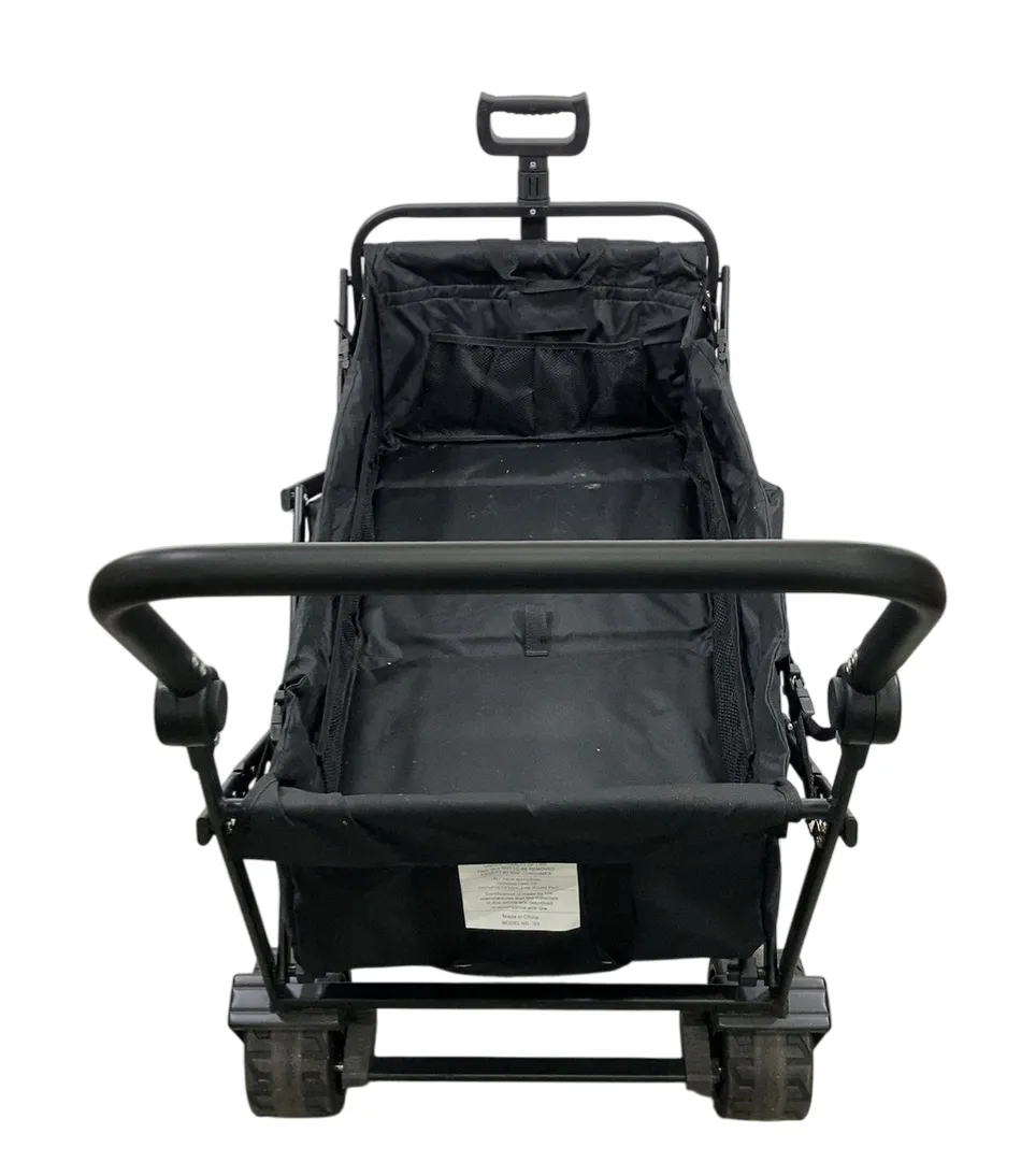 Wonderfold S3 Outdoor Utility Wagon, Black