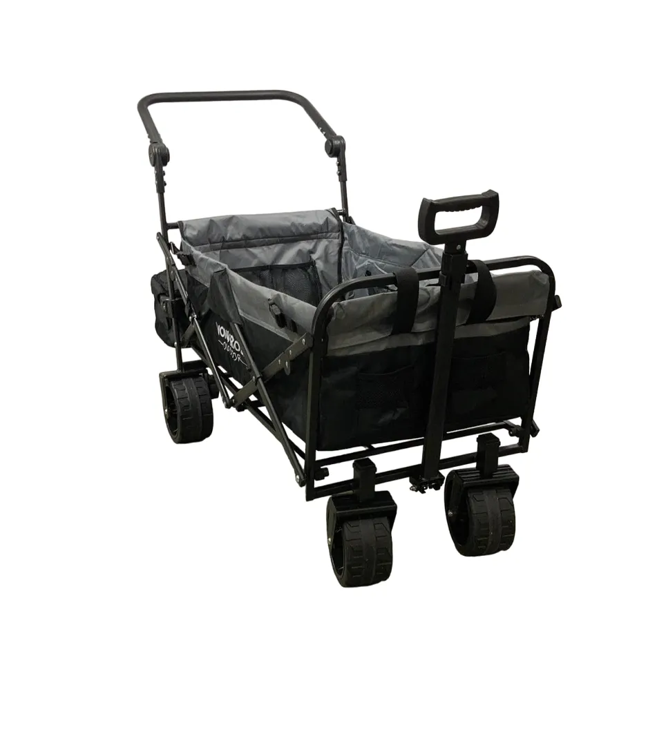Wonderfold S3 Outdoor Utility Wagon, Black