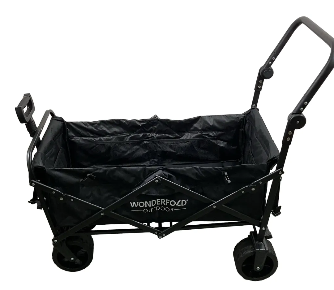 Wonderfold S3 Outdoor Utility Wagon, Black