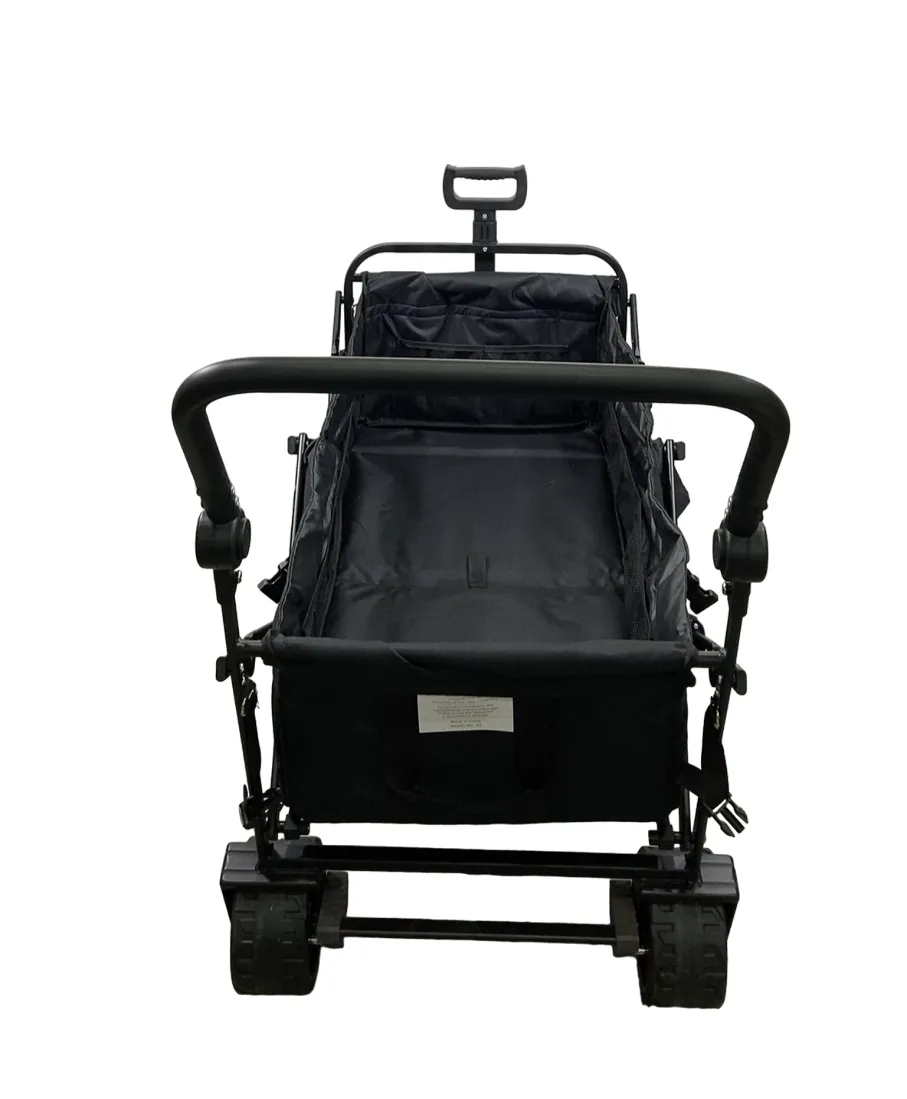 Wonderfold S3 Outdoor Utility Wagon, Black