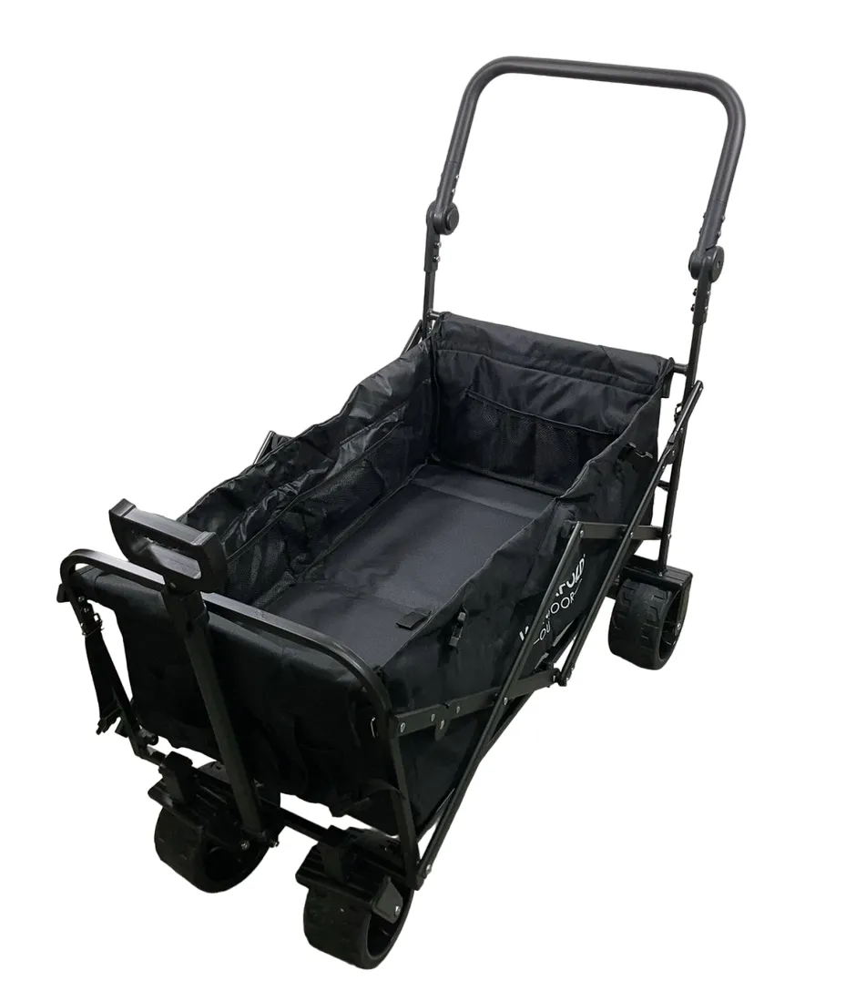 Wonderfold S3 Outdoor Utility Wagon, Black