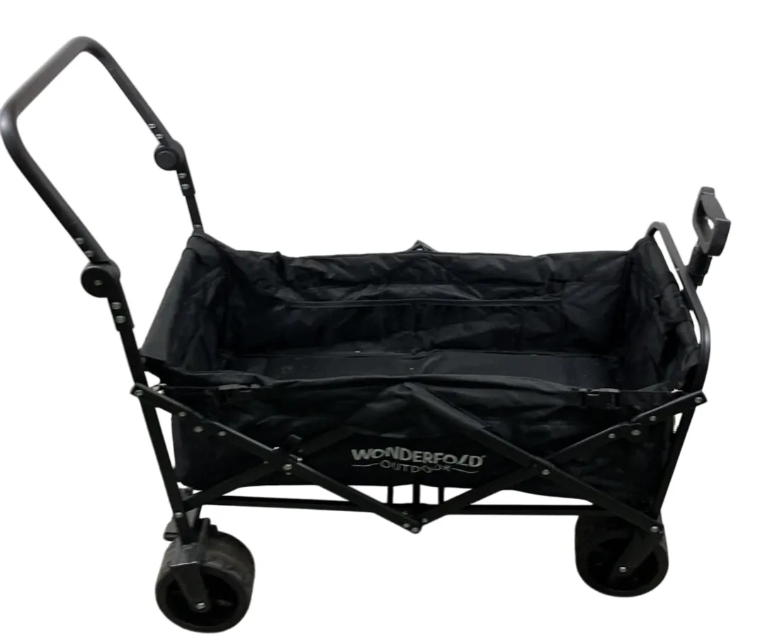 Wonderfold S3 Outdoor Utility Wagon, Black