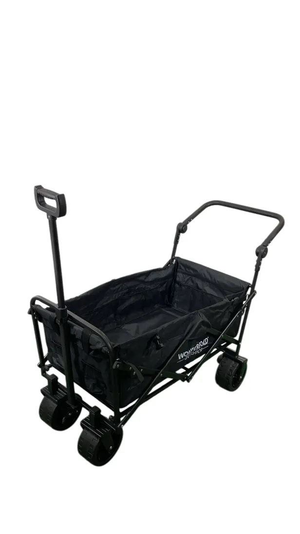 Wonderfold S3 Outdoor Utility Wagon, Black