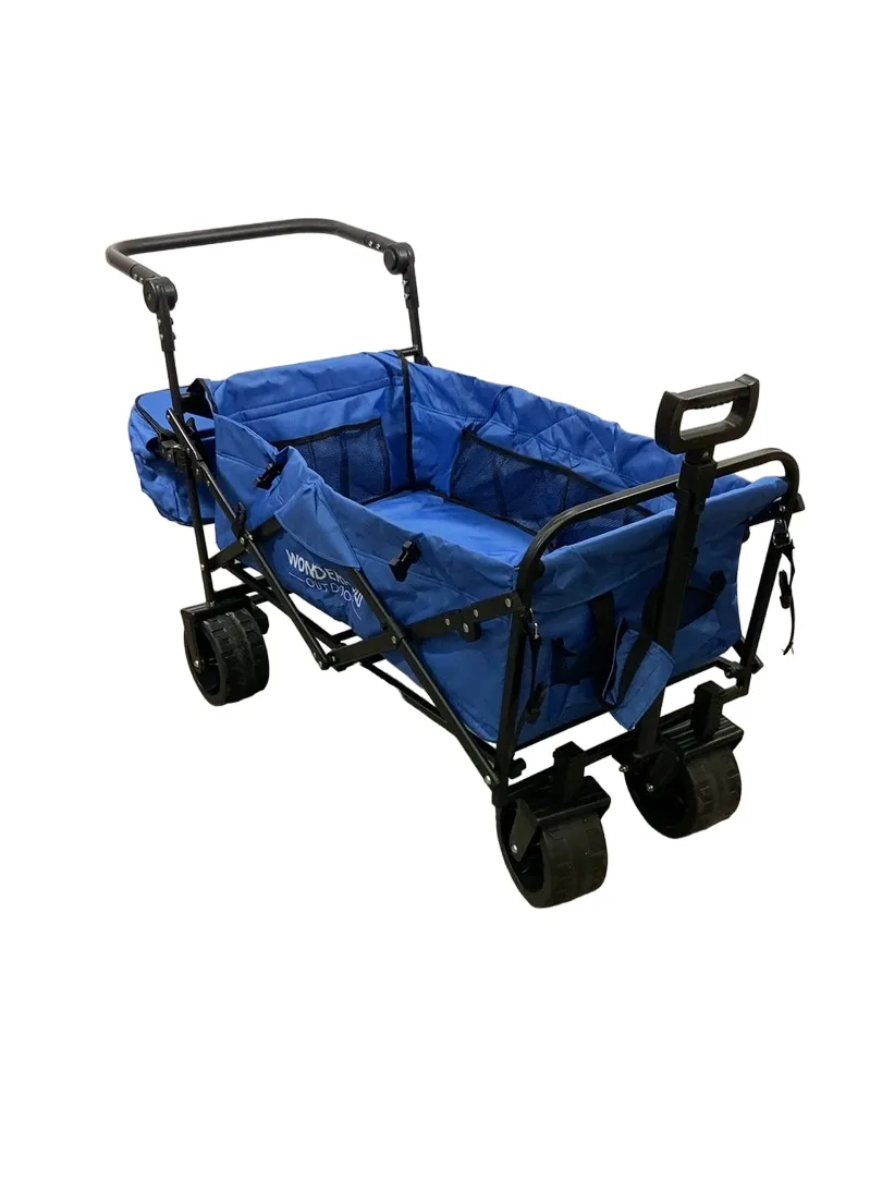 Wonderfold S3 Outdoor Utility Wagon, Blue