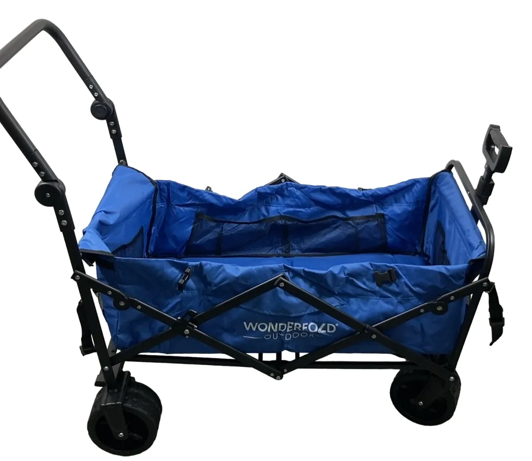 Wonderfold S3 Outdoor Utility Wagon, Blue