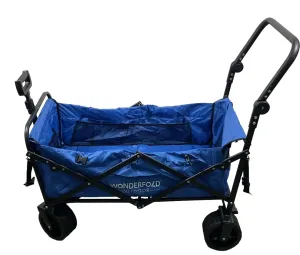 Wonderfold S3 Outdoor Utility Wagon, Blue