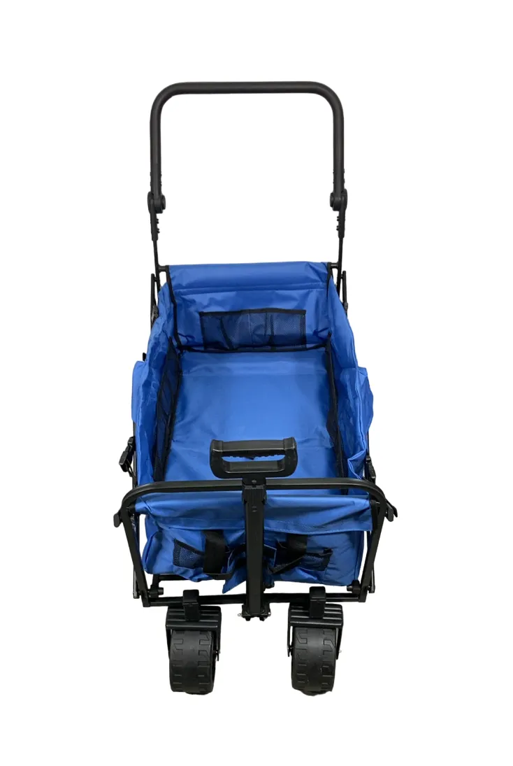 Wonderfold S3 Outdoor Utility Wagon, Blue
