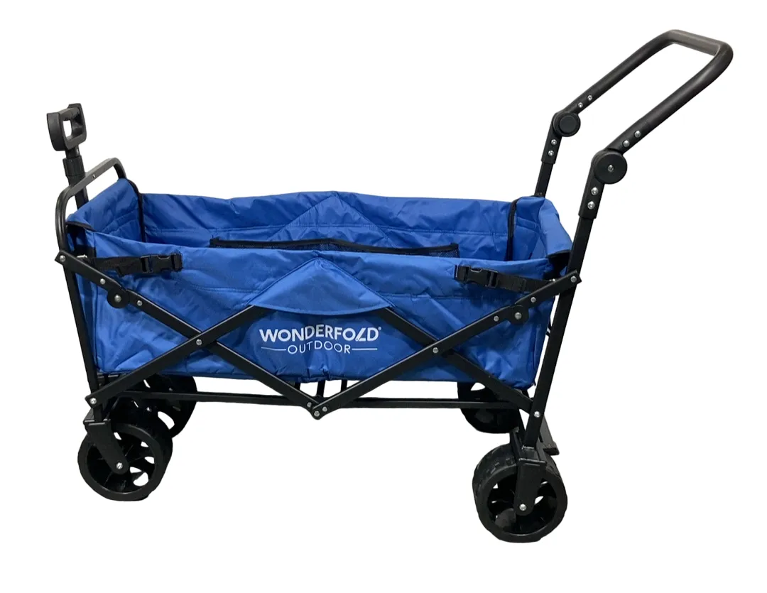 Wonderfold S3 Outdoor Utility Wagon, Blue