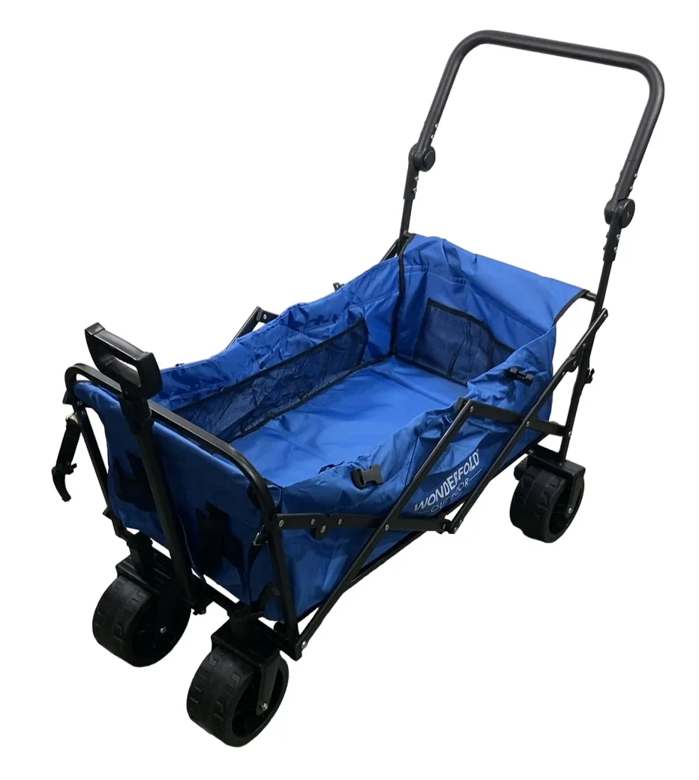 Wonderfold S3 Outdoor Utility Wagon, Blue