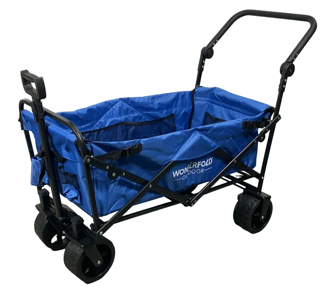 Wonderfold S3 Outdoor Utility Wagon, Blue