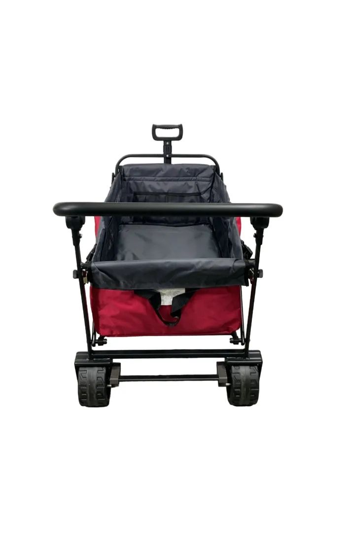 Wonderfold S3 Outdoor Utility Wagon, Burgundy