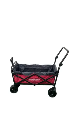 Wonderfold S3 Outdoor Utility Wagon, Burgundy
