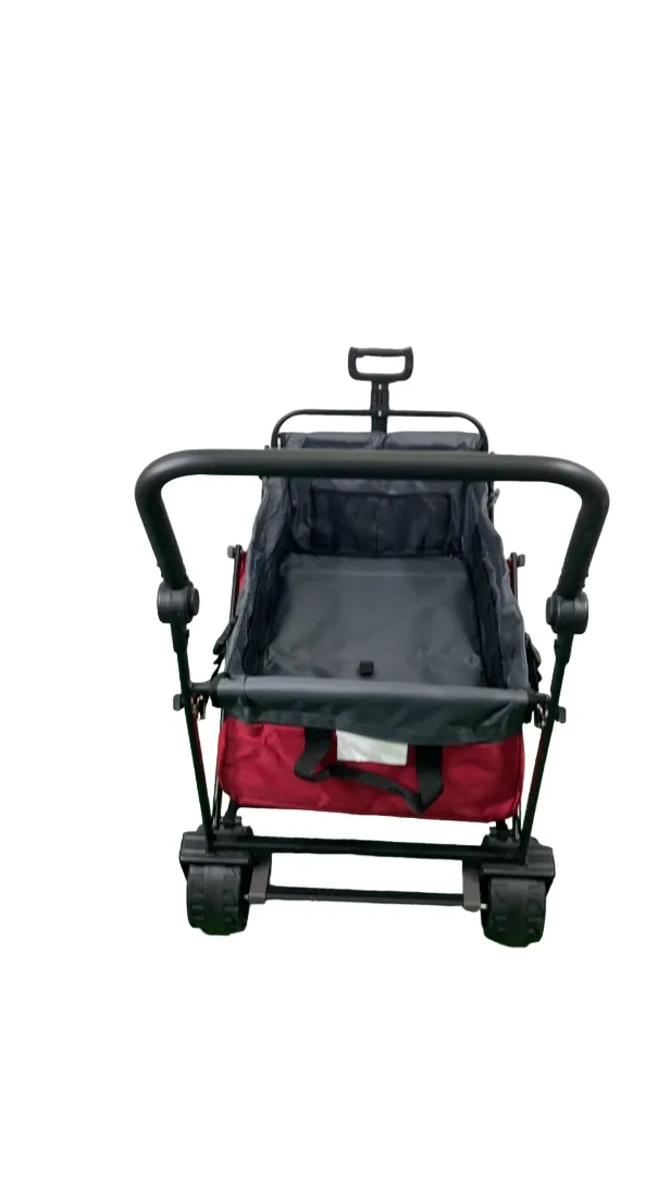 Wonderfold S3 Outdoor Utility Wagon, Burgundy