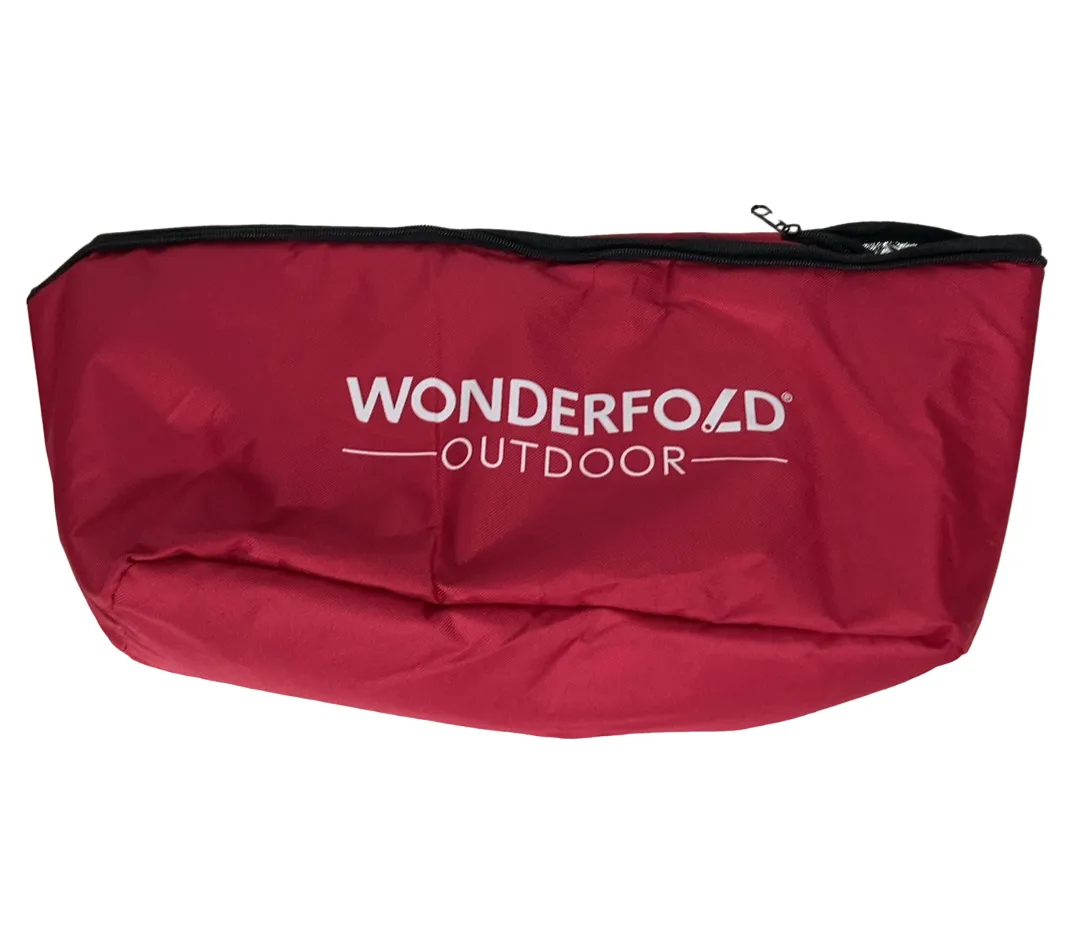Wonderfold S3 Outdoor Utility Wagon, Burgundy
