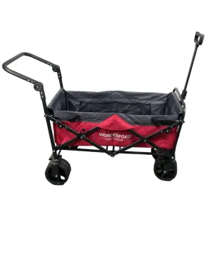 Wonderfold S3 Outdoor Utility Wagon, Burgundy
