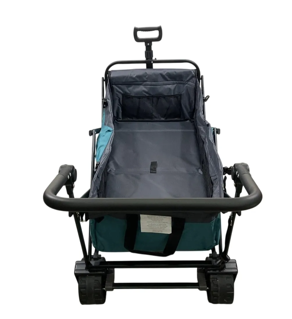 Wonderfold S3 Outdoor Utility Wagon, Hunter Green & Gray