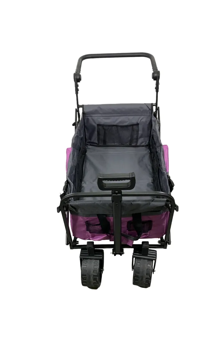 Wonderfold S3 Outdoor Utility Wagon, Purple