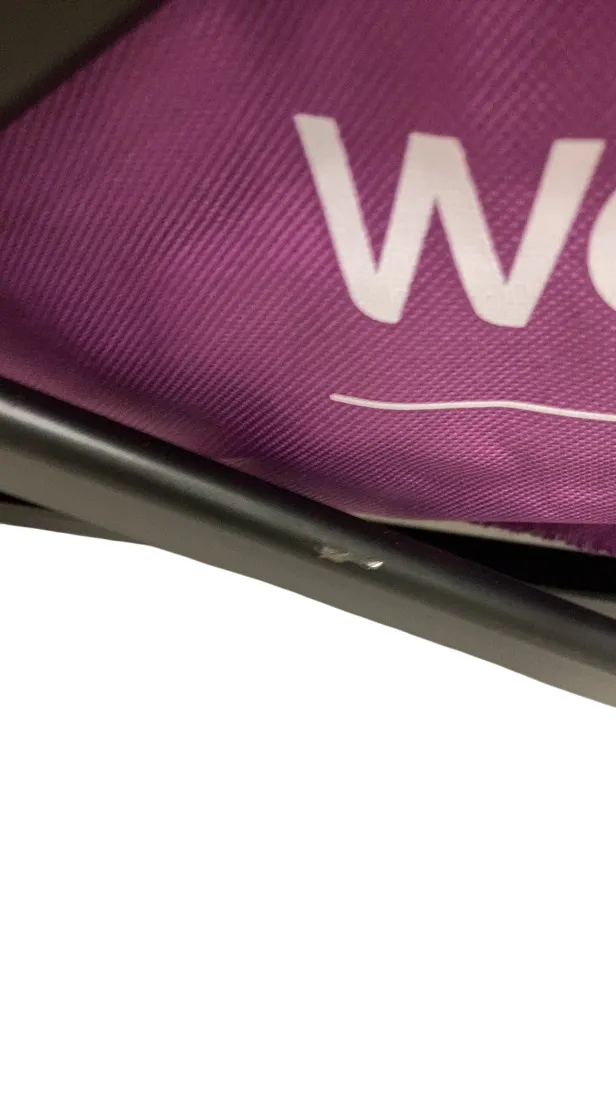 Wonderfold S3 Outdoor Utility Wagon, Purple/Gray